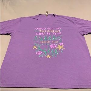 Glitter Ever After Little Mermaid Inspired Tee